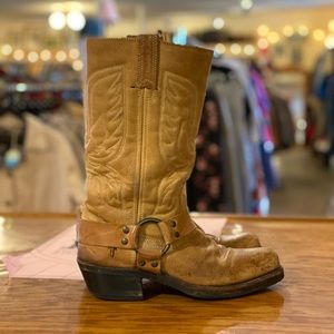 Frye harness boots